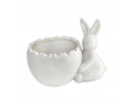obal zajicek porcelan pr 9cm bila